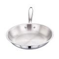 SKB Cookware Stainless Steel 3 Layer Frying Pan 20cm, SUS304 Food-grade small frying pan Stainless Steel body.. 