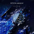 DGSenpi Fashion Business Casual Men High-End Watch Automatic Non-Mechanical Men Calendar Luminous Waterproof Watch. 