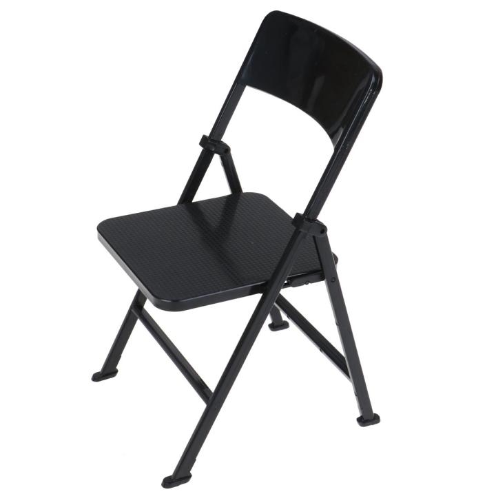 1/6 Scale dollhouse miniature furniture folding chair for solider action figure