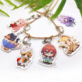 Korean BL Manga Painter Of The Night Anime Keychain Yeon Seung Ho Acrylic Key Chain Women Man Key Ring Bag Pendant. 