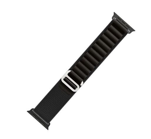 T900/T900 Ultra Premium Woven Nylon Replacement Wristband Alpine Loop Strap (49mm/45mm/44mm/42mm) For iWatch Series ULTRA 8 7 Smartwatch - Watch Belt