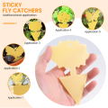 20Pcs Sticky Trap,Fruit Fly and Gnat Trap Yellow Sticky Bug Traps for Indoor/Outdoor Use Insect Catcher for White Flies. 