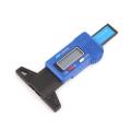 KOGEEK Electronic digital display tire pattern depth gauge 0-25mm tread gauge depth vernier caliper measuring tool wholesale Digital tread depth gauge (Silve-r). 