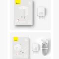 Baseus Gan 5 Fast Charger 1c 20w CN set mini Type c With Lightning Cable. 