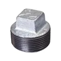 Gi plug thared 1.5" pumbing fittings gi end plug. 