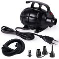 220V 600W Air Compressor Electric Air Tumbling Track Gym Pump Gymnastics Mats Pump Electric Air Pump - black.
