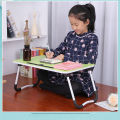 Portable Laptop Desk Foldable Study Table Laptop Holder Notebook Table With Folding Legs Used on Bed. 