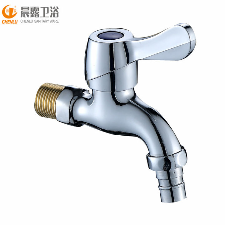 Morning dew factory direct sale 4 points 15 washing machine single cold faucet brass tooth 4 points tip tip automatic washing machine