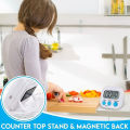 DOL-118 Digital Timer Kitchen Masak Magnet Jam Alarm Stopwatch Dapur.