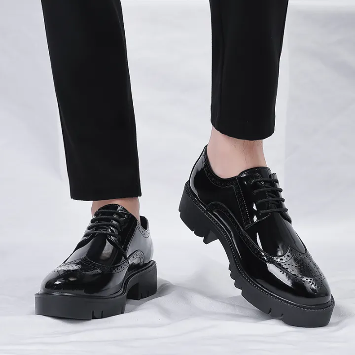Platform%20High%20Heel%204/7/9%20CM%20Height%20Increase%20Casual%20Men%20Brogue%20Patent%20Leather%20Shoe%20Man%20Oxford%20Dress%20Shoes%20Elevator%20Formal%20Wedding%20KEEMEEUYZO%20-%20Image%204