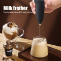 Mini Portable Milk Frother Electric Coffee Foamer Handheld Mixer Egg Beater Cappuccino Stirrer Blenders Home Kitchen Whisk Tool.