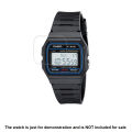 3pcs Clear LCD Shield Film Screen Protector Cover for Casio F91W-1 F-91W-1YEF F-91WM-3ACF. 