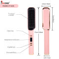 Professional Hot Comb for Hair Styling Hair Straightener and Curler 2 in 1 Dryer and Straightening Brush electric Hair Comb. 