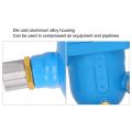 Automatic Drain Valve, Robust Low Loss Pneumatic Auto Water Drainer Noiseless for Air Compressor.