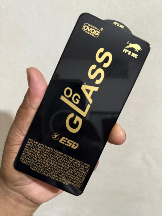 VIVO iQOO Z9x 5G Premium Quality Full Tempered Glass Screen Protector OG GLASS Protector