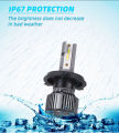 1 Pc M10 LED Small in Design, Powerful and Bright with Reasonable Price For Car, Motorcycle Hi/Lo H4 Bulb..... 