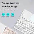 Touchpad Bluetooth Keyboard For Smart Phone PC Computer Laptop Wireless Keyboard For iOS Android Windows for iPad Keyoboard. 