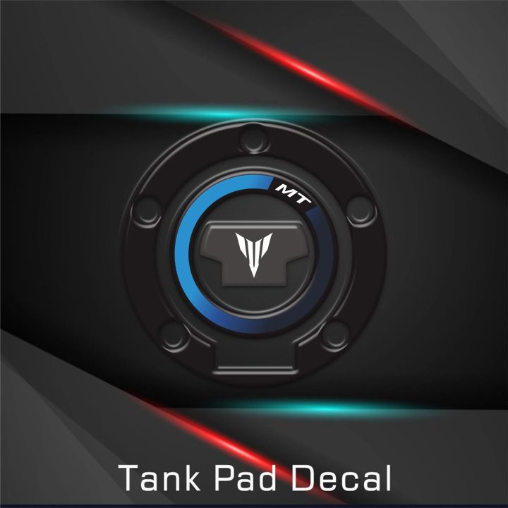 1 Pcs Reflective Vinyl Mt Logo Motorcycle Sticker Tank Decals ForMt07 Mt09 Mt03 Mt 07 09 03 10 15 Tracer Fz Fz09 Fz07