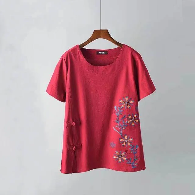Ladies%20Short%20Sleeve%20T-Shirt%20For%20Women%20-%20Image%204
