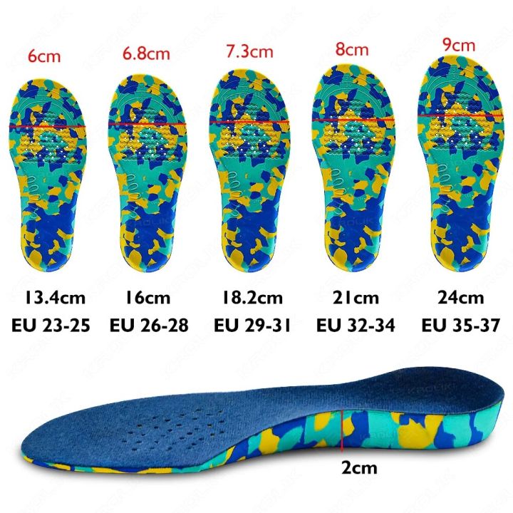 KROLIK%20EVA%20Velvet%20Orthopedic%20Insoles%20For%20Kid%20Adult%20Shoe%20Pad%20Orthotic%20Flatfoot%202cm%20Hard%20Arch%20Support%20Heel%20Fixed%20Sports%20Cushion%20-%20Image%206