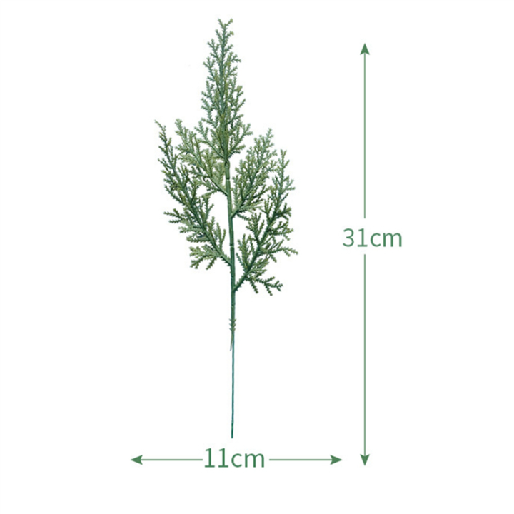40PCS%20Artificial%20Green%20Cypress%20Tree%20Leaf%20Pine%20Needle%20Leaves%20Branch%20Christmas%20Wedding%20Home%20Office%20Hotel%20Decoration%20B%20-%20Image%207