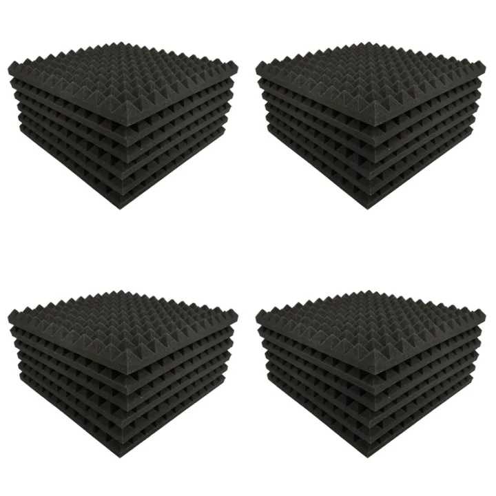 36%20Pack%20Pyramid%20Shape%20Soundproof%20Foam%20Sound%20Proof%20Padding%20Treatment%20Panel%20for%20Echo%20Bass%20Insulation%20-%20Image%202