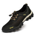 Men Casual Tennis Sneakers Summer Fashion Breathable Mesh Shoes Mens Non-Slip Hiking Shoes Sneaker for Men Climbing Trekking Superman.