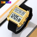 Skmei Square Dual Movement Sport Wristwatch Mens Waterproof Electronic Watches Montre Homme Shockproof Digital Men Watch 2246.