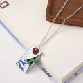 Anime Demon Slayer Necklace Kamado Tanjirou Nezuko Agatsuma Zenitsu Metal Pendant Cosplay Accessories Man Woman Jewelry Gifts. 