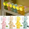 LED Night Light Mini Folding Desk Lamp Cute Pet Lights Dog Deer Dinosaur Flower Portable Night Light Student Living Room Decor. 