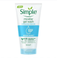 International Uk product simple Micellar Gel wash 150 ML. 