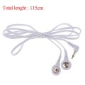 Electrotherapy Electrode Lead Wires Cable For Tens Massager Connection Cable Massage & Relaxation-2.5mm 2plug. 