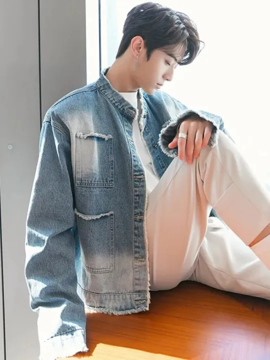 Mens%20Denim%20Jacket%20Designer%20Stand%20Collar%20Casual%20Coat%20Long%20Sleeve%20Tassels%20Fashion%20Spring%20Autumn%20Outerwear%20Male%20Street%20Jackets%20-%20Image%204