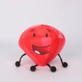 20-25cm BFDI Plush Toy Dream Island Stuffed Doll Leafy Firey Flower Waterdrop Bubble Animal Plant Plushie Pillows Kids Gifts. 