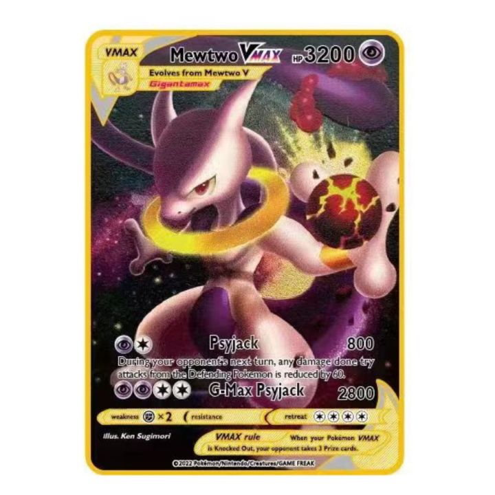 Pokemon%20metal%20gold%20card,%2048%20style,%20Mewtwo%20Ex%20GX%20Picchu%20gold%20card,%20rare%20iron%20game,%20super%20collection%20card%20VMAX%20Solgaleo%20MuXiaRe%20-%20Image%202