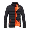 Thick Men New Warm Parka Jackets Winter Casual Men's Outwear Coats Solid Stand Collar Male Windbreak Cotton Padded Down Jacket. 