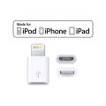 Micro USB Type-B (Female) to iPhone Lightning (Male) Convert Connector Support Charge 1pcs. 