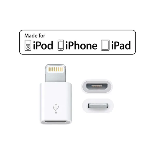 Micro%20USB%20Type-B%20(Female)%20to%20iPhone%20Lightning%20(Male)%20Convert%20Connector%20Support%20Charge%201pcs%20-%20Image%202