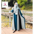 Rainbow Abaya Burqa Multi-Color Burqa Fashionable Burqa For Women Muslim Burqa With Hijab - Stylish and Modest - Perfect For All Ocassion. 