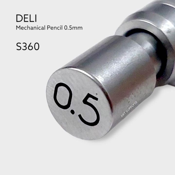 Deli%20S360%20Metal%20Body%20Graph%20gear%20mechanical%20pencil%200.5m%20-%20Image%204