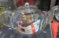 Heat Resistant Glass Teaset Flower Tea Pot Puer Kettle Coffee Teapot 800ml. 