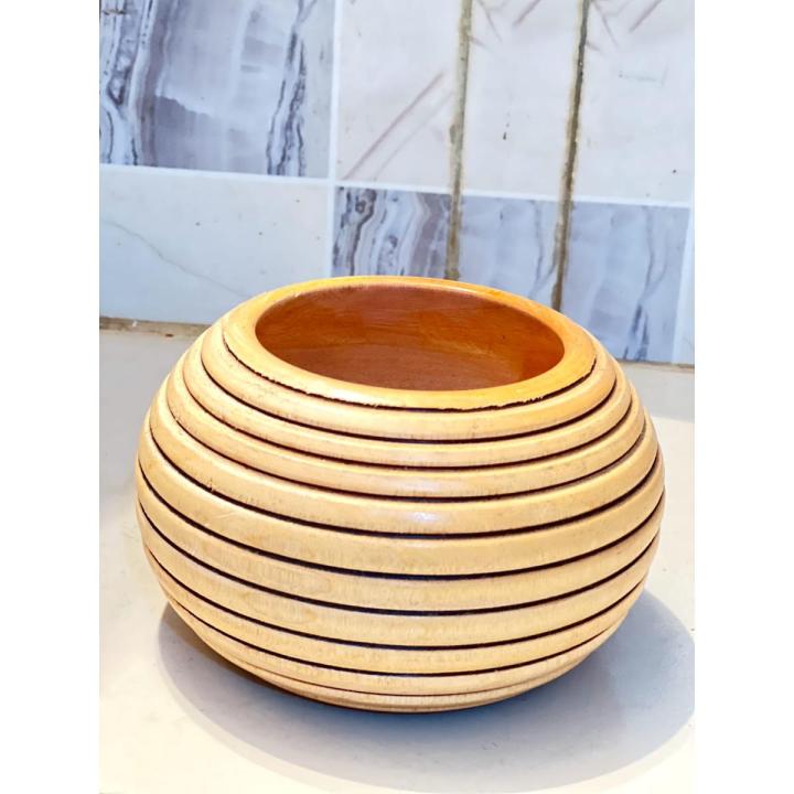 Wooden Rice Pot (Dhama)
