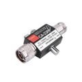 Lightning Arrestor Antenna Lightning Surge Protector N Male Plug to N Female Coaxial 0-2.5GHZ 400W CA-23RP 50ohm DC-2500MHz N Connector. 