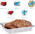 Aluminum Foil Box Food Pack 660ml Parcel Lunch box  50 pcs. 