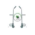 Mild Steel High Quality Oxygen Cylinder Trolley for Hospital/Home Use.