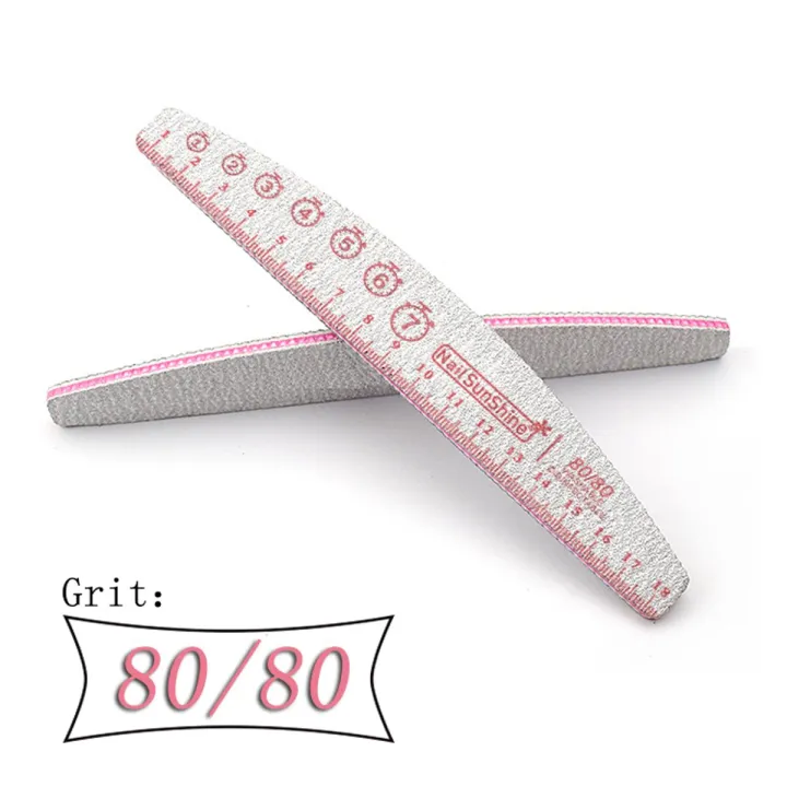 1 PC Factory Nail Files Print Ruler Pattern 6 colors Rulers EVA ...