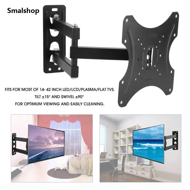 Smalshop%20TV%20Wall%20Mount%20Bracket%2014-42%20/%2014-55%20Inch%20LED%20LCD%20Adjustable%20Rotatable%20Stand%20(Shopme)%20-%20Image%203