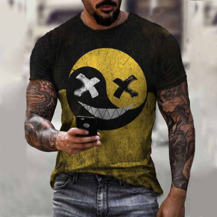 handsome%20XOXO%20pattern%203d%20printed%20T-shirt%20summer%20fashion%20men's%20street%20casual%20trendy%20sweatshirt%20male%20O-neck%20T-s%20-%20Image%203