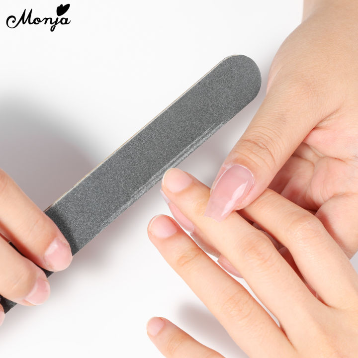 Monja%20Nail%20File%20Black%20100/180%20Grit%20Double%20Side%20Sandpaper%20Buffer%20Polishing%20Grinding%20Professional%20Manicure%20Pedicure%20Sanding%20Tools%20-%20Image%204