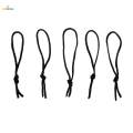 2x5 Piece Polyester Leash Strings for SUP Surfboard Bodyboard Longboard Black. 